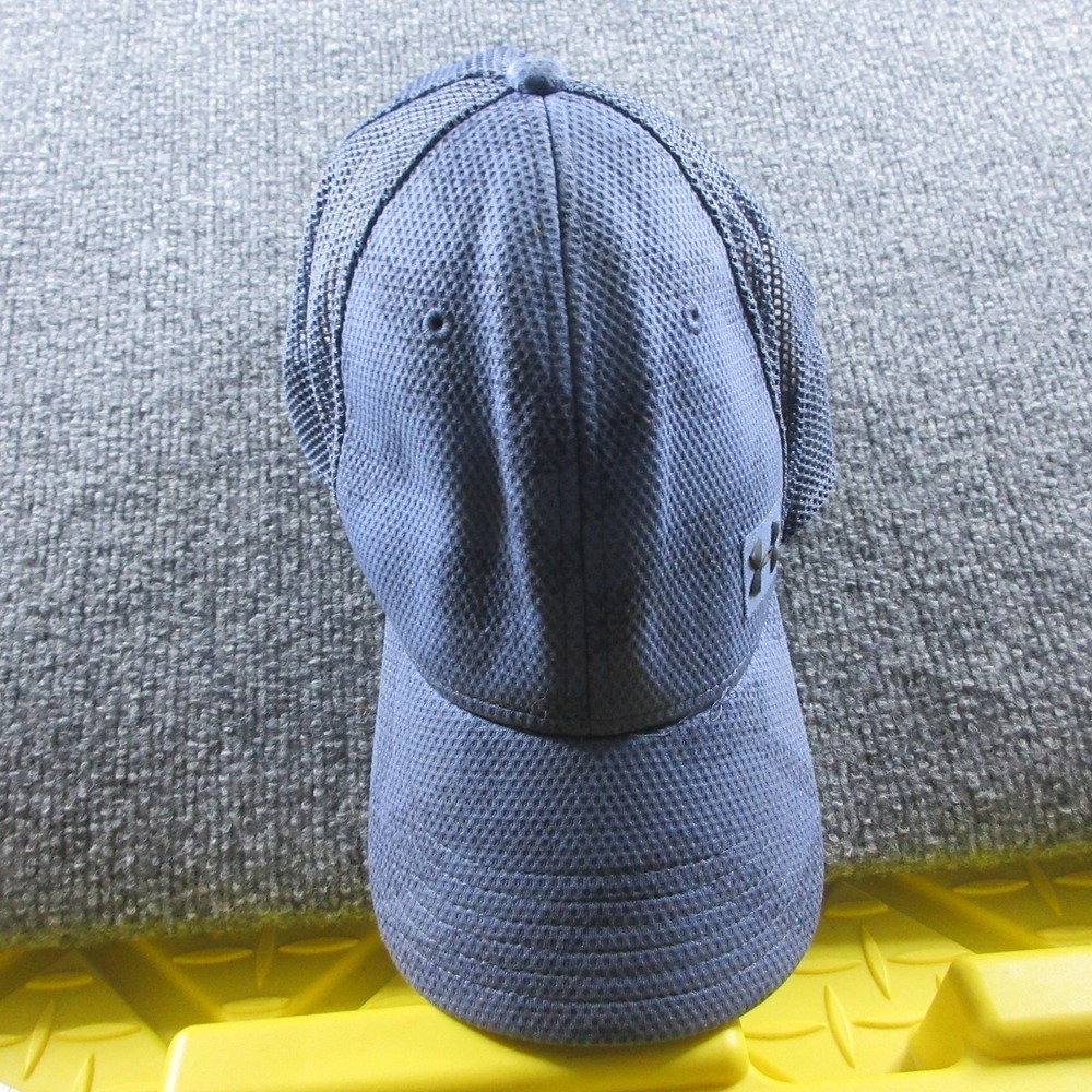 Under Armour Hat Cap Adult One Size Blue Mesh Snapback Trucker Mens Sports